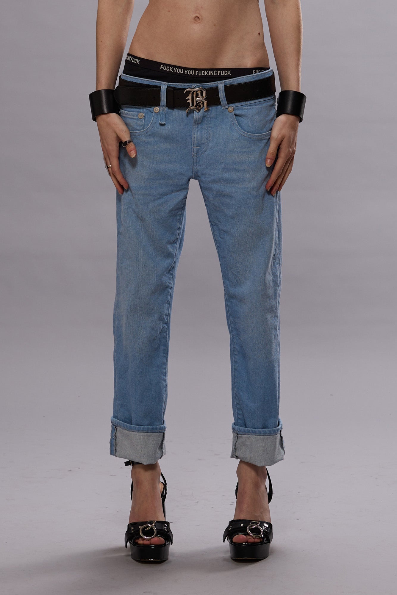 BOY STRAIGHT - BABY BLUE STRETCH - 2