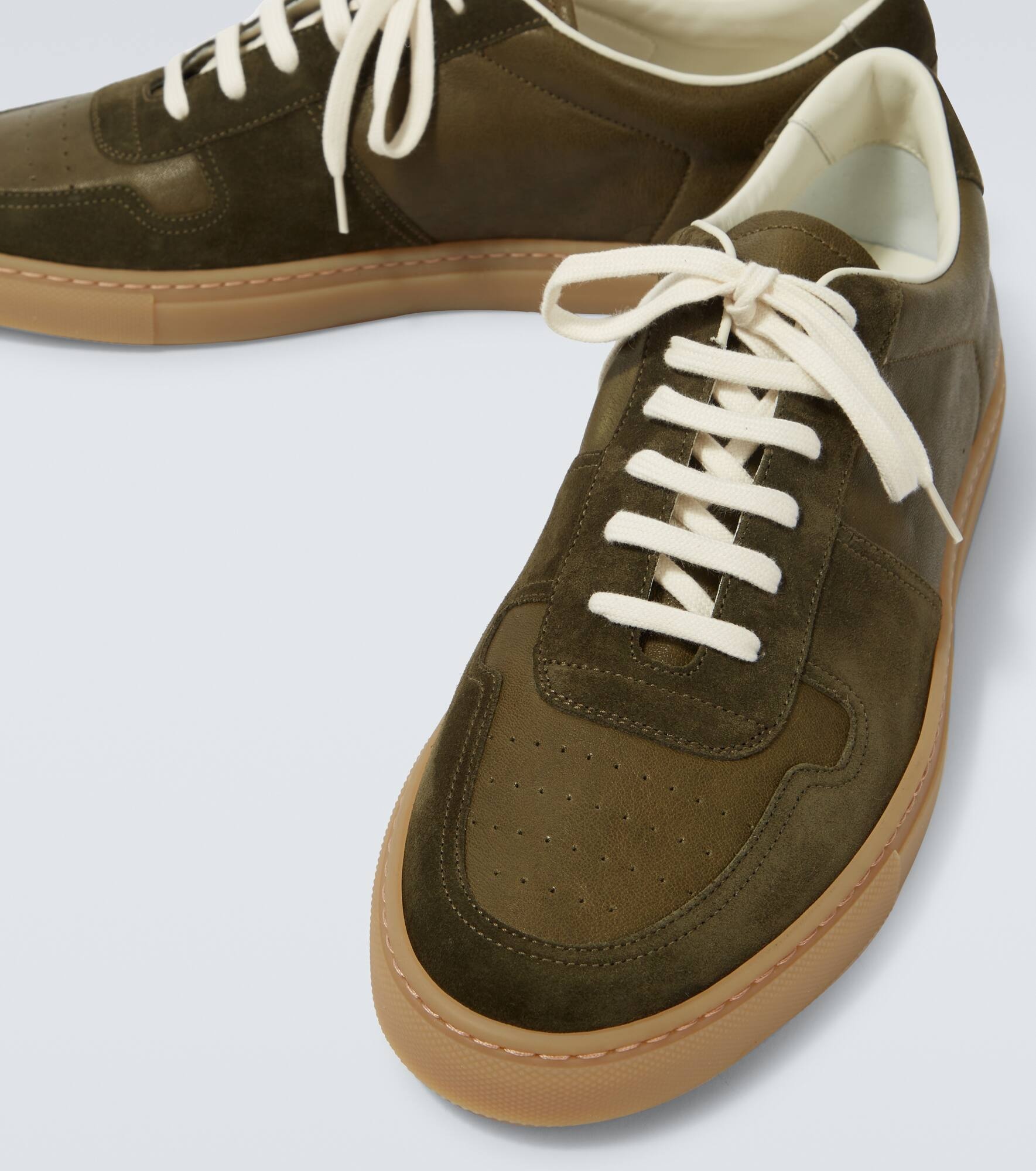 BBall Duo leather and suede sneakers - 3
