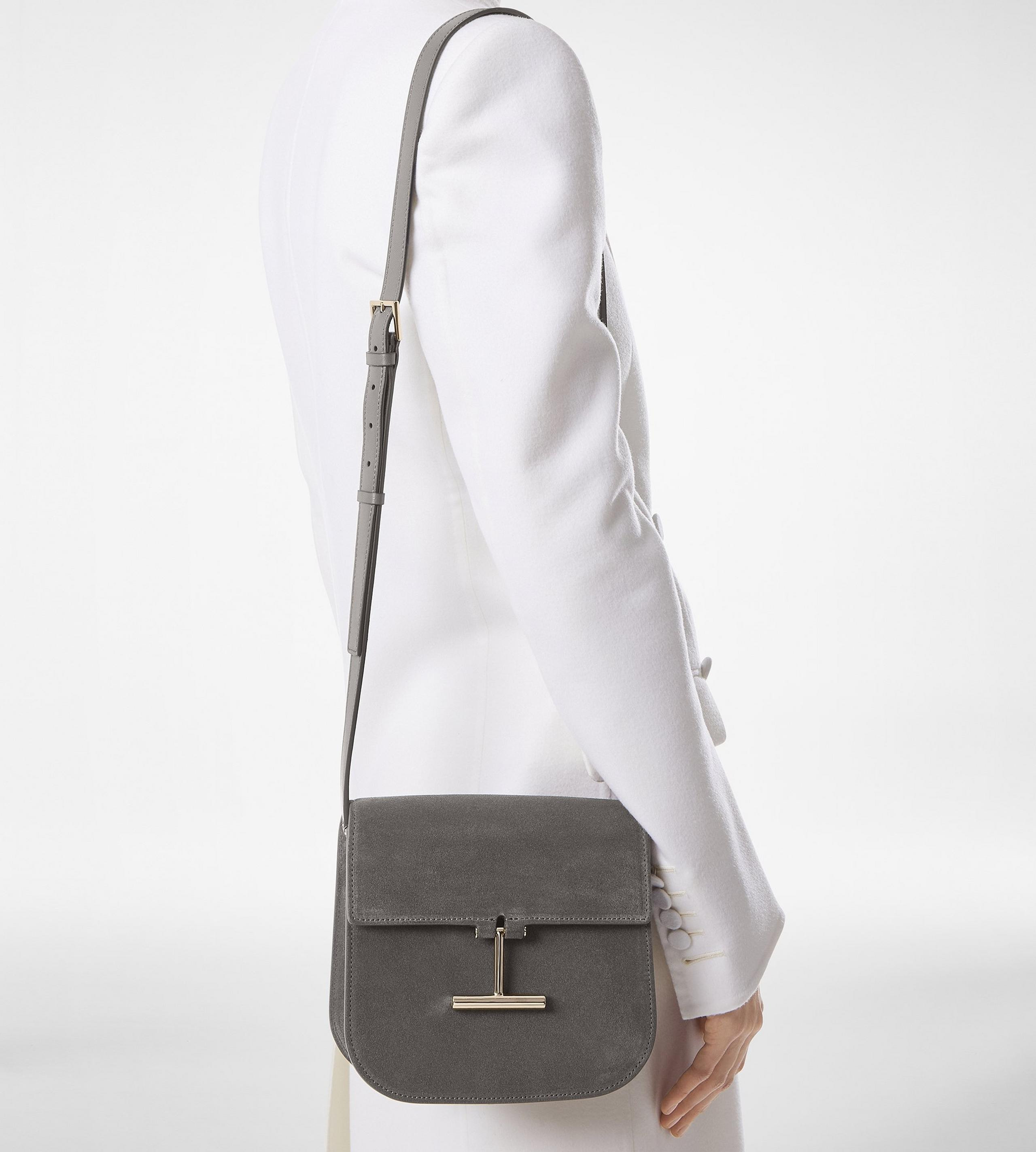 SUEDE LEATHER TARA MINI CROSSBODY - 6