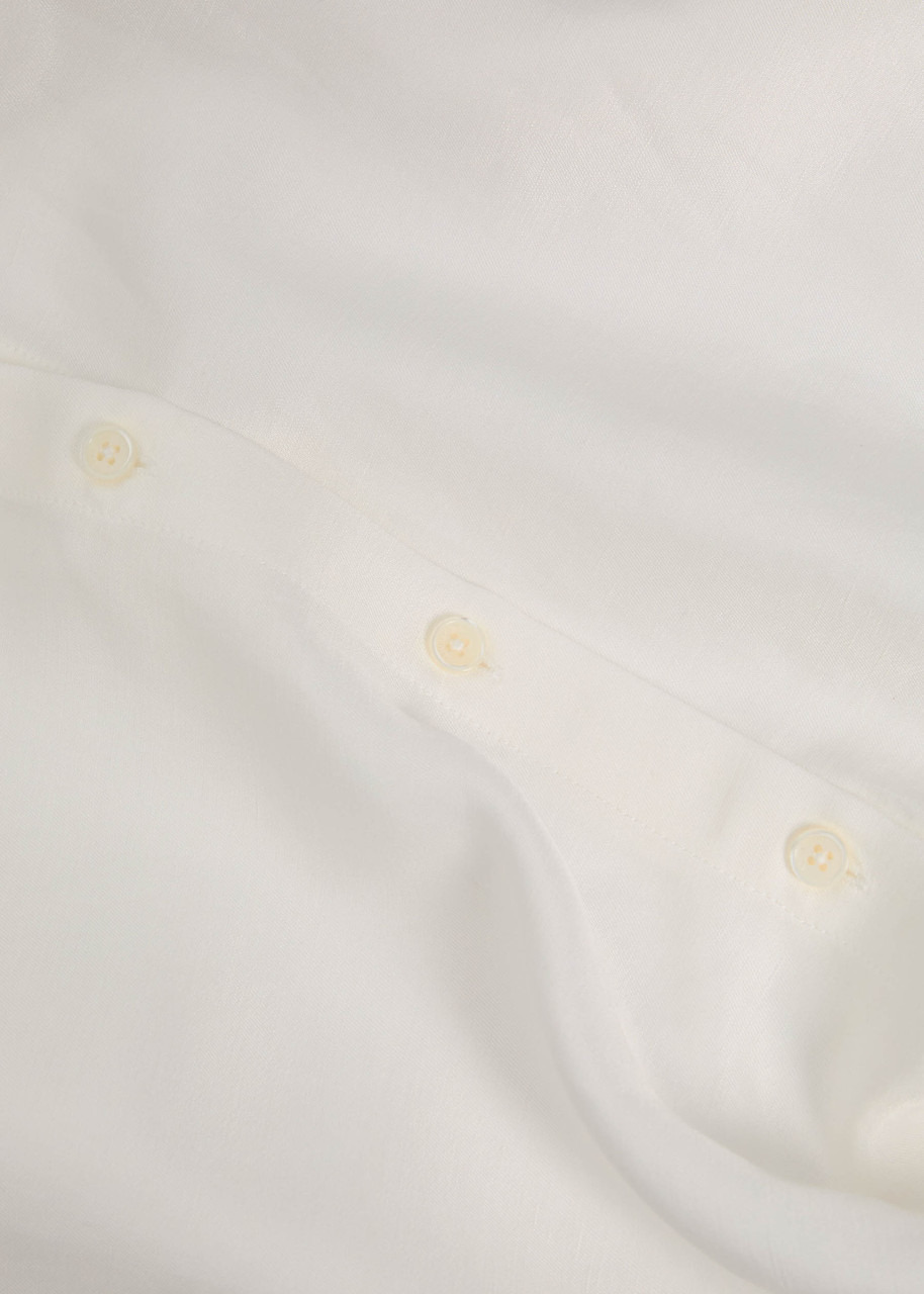 Anine Bing Coco Rayon and Linen-blend Shirt - 5