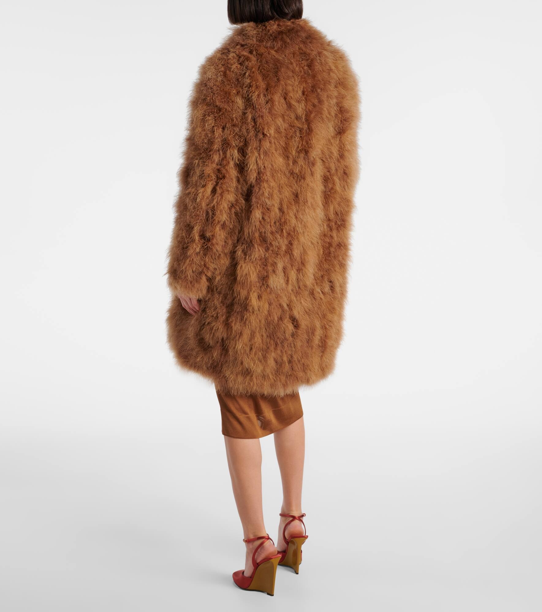 Feather coat - 3