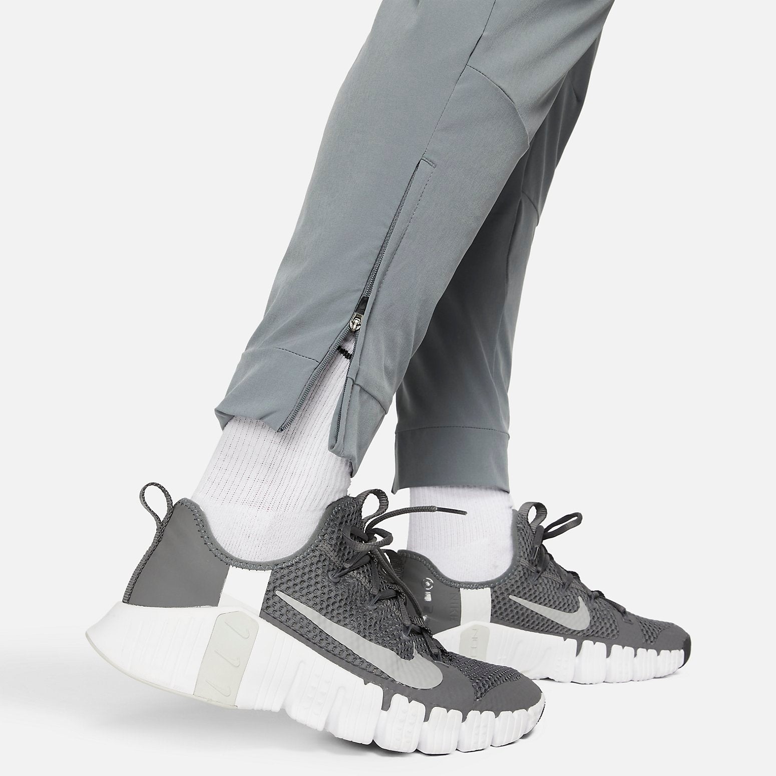 Nike Dri-FIT Zippered Cuff Versatile Pants 'Grey' FB7549-084 - 5