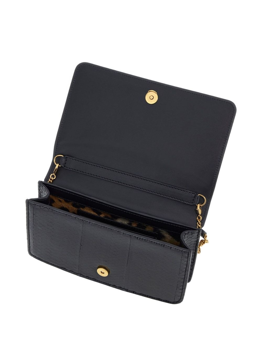 Mirror Snake-plaque crossbody bag - 5