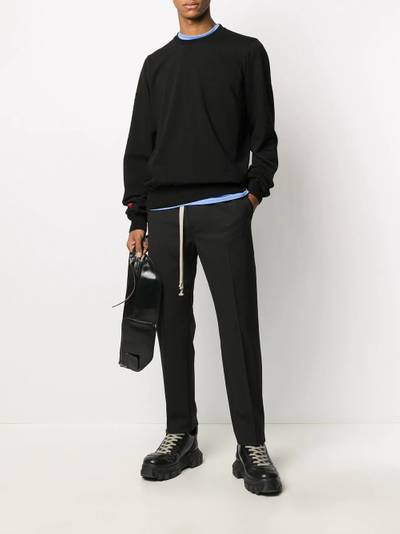 Rick Owens DRKSHDW printed sweatshirt outlook