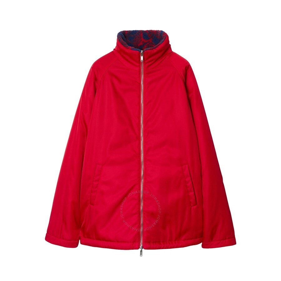 Burberry Rose-Print Fleece Reversible Jacket - 3