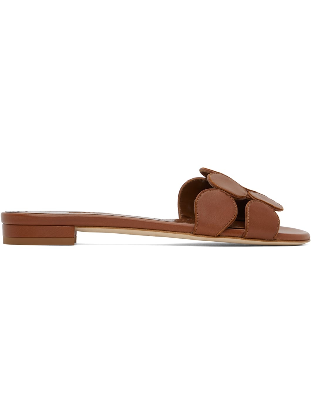 Brown Haribalmuflat Sandals - 1