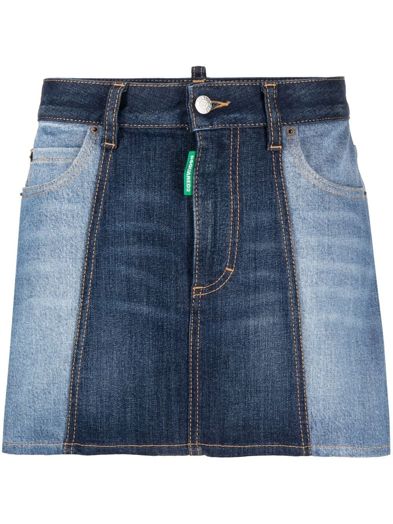 One Life One Planet denim skirt 1