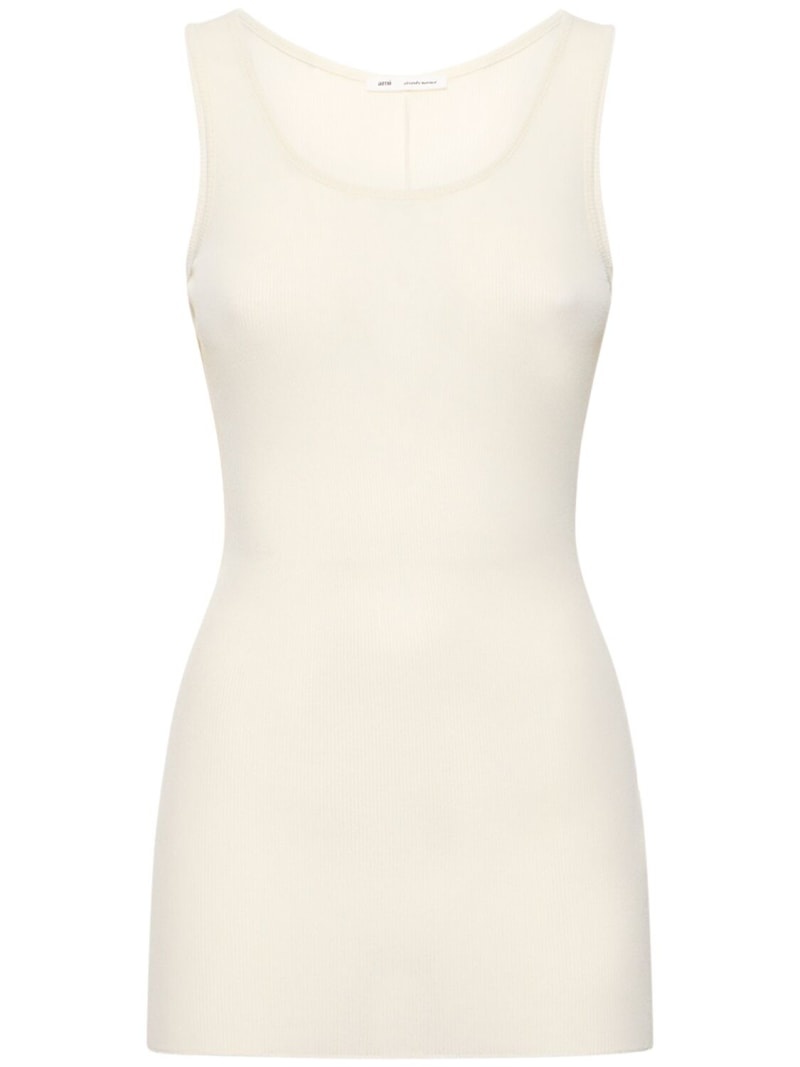 Viscose blend tank top - 1