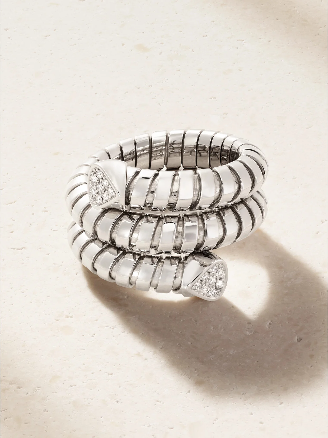 Trisola 18-karat White Gold Diamond Ring - 1
