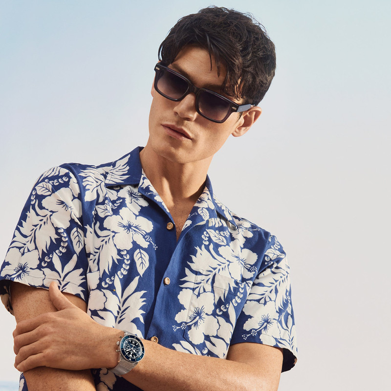BREITLING CLOUDBREAK 0004 RECTANGLE SUNGLASSES 5