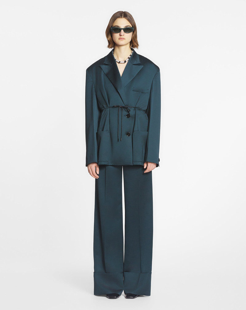 Lanvin WIDE-LEG PANTS WITH CUFFS outlook