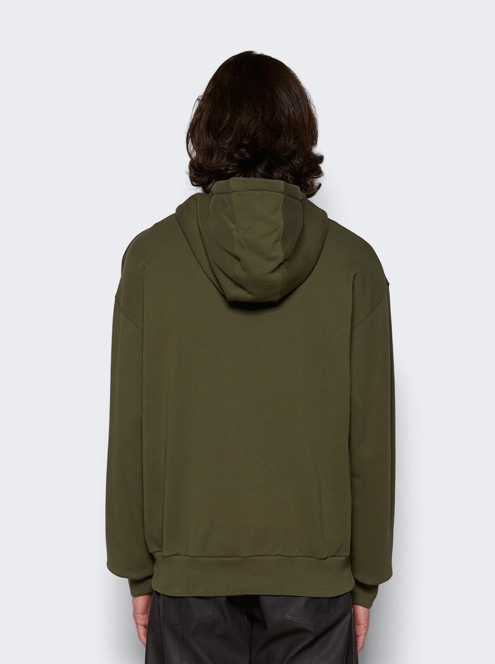 Graphic Hoodie Olive Green - 5