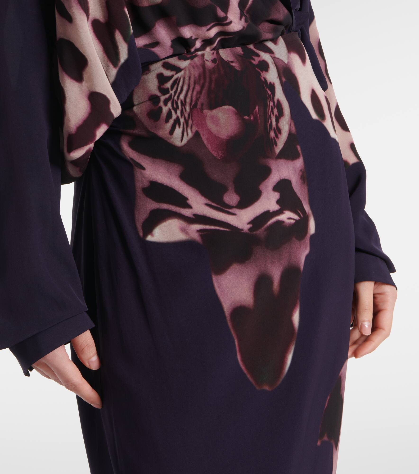 Printed maxi skirt - 4