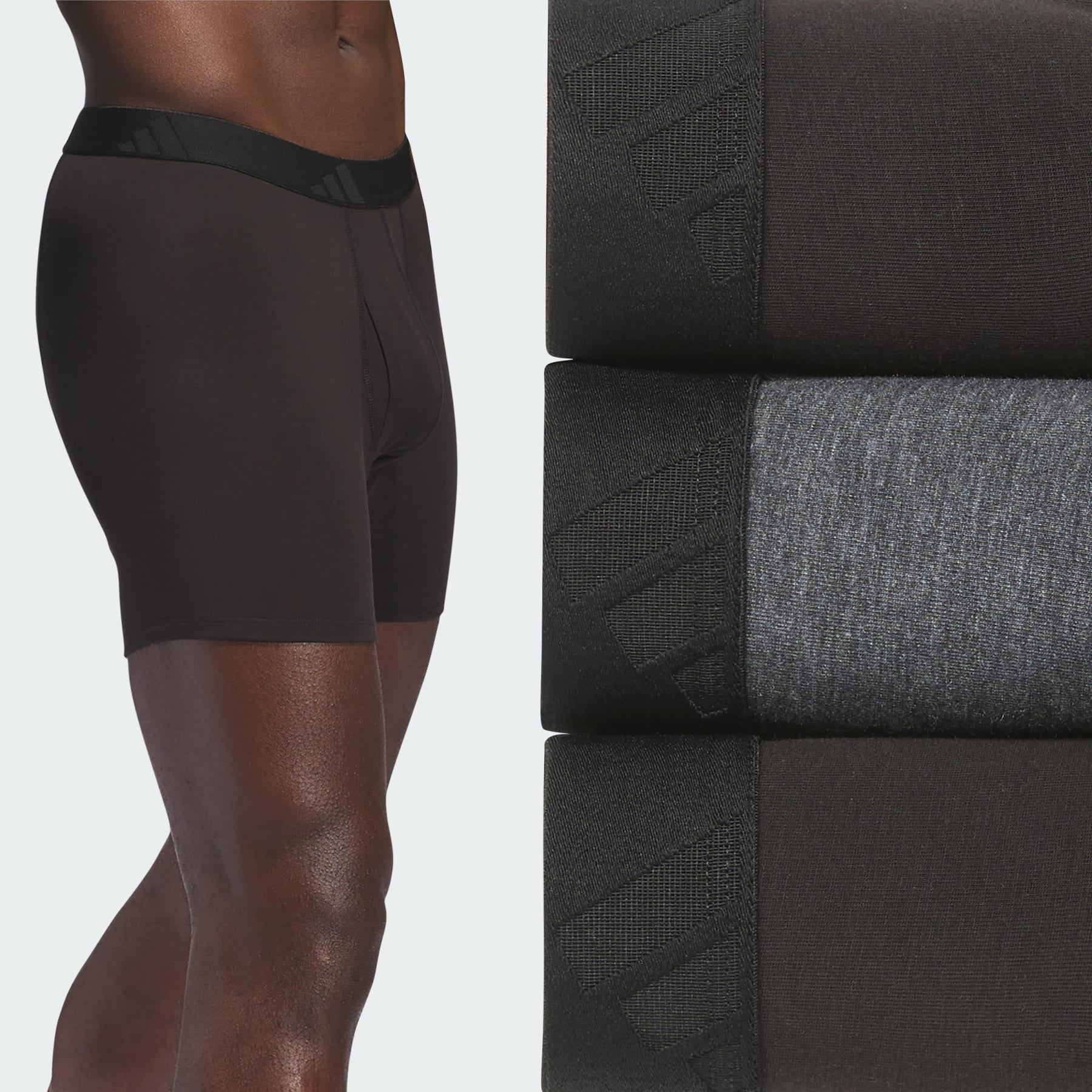 Luxe Comfort 3-Pack Boxer Briefs - 6