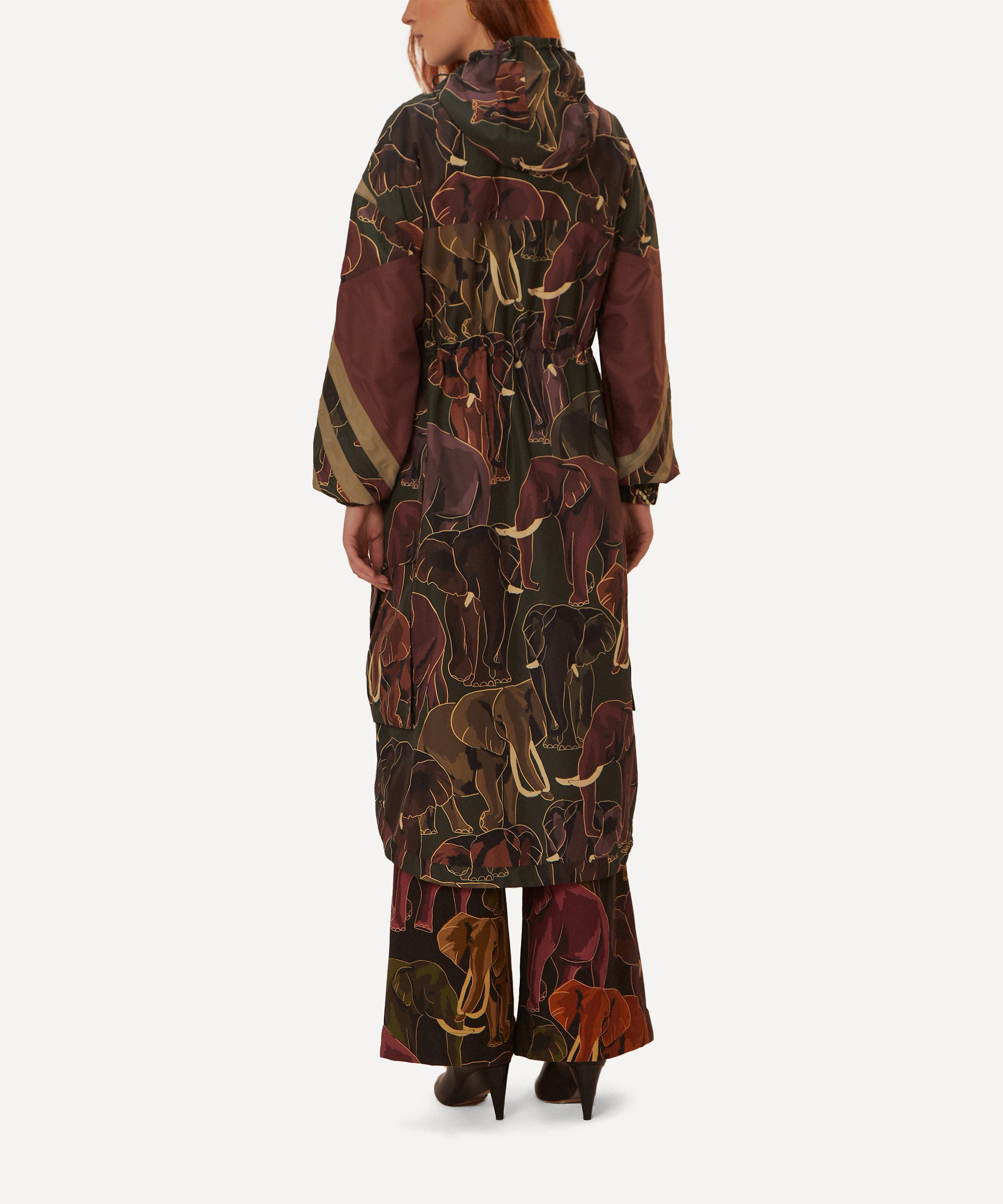 Elephants Maxi Raincoat - 3