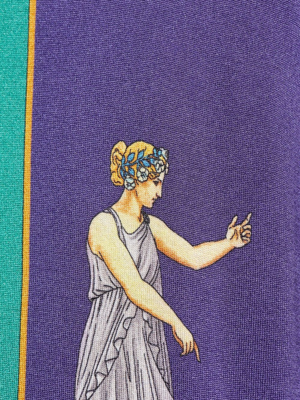 Hall Of Statues silk cardigan - 5