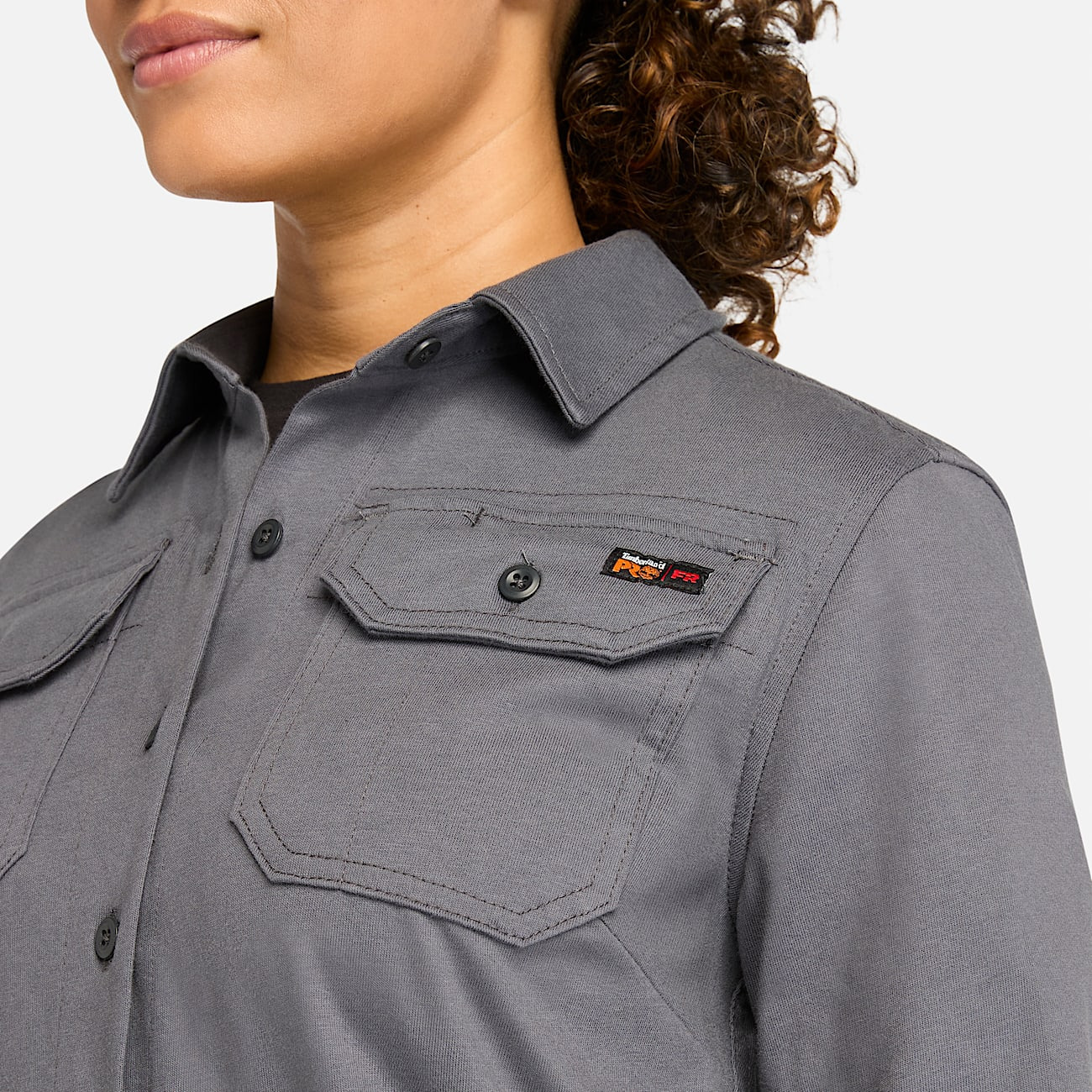 Women's Timberland PRO® Cotton Core Flame-Resistant Shirt - 4