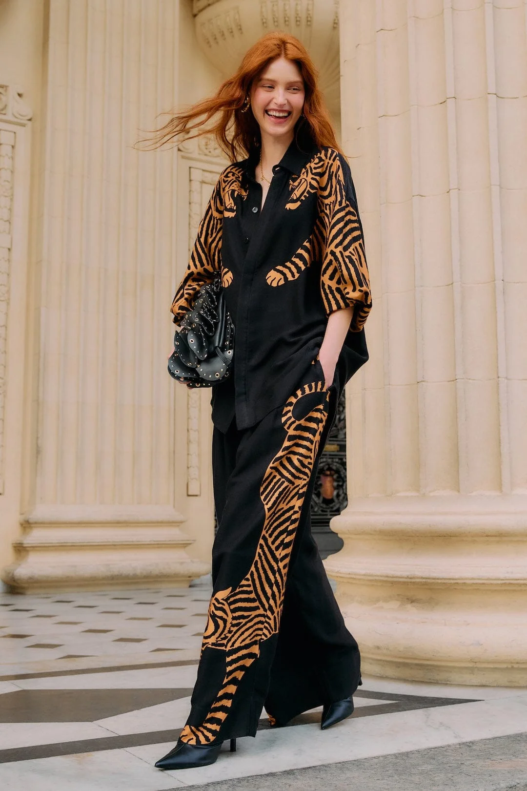 Black Tiger Pants - 1