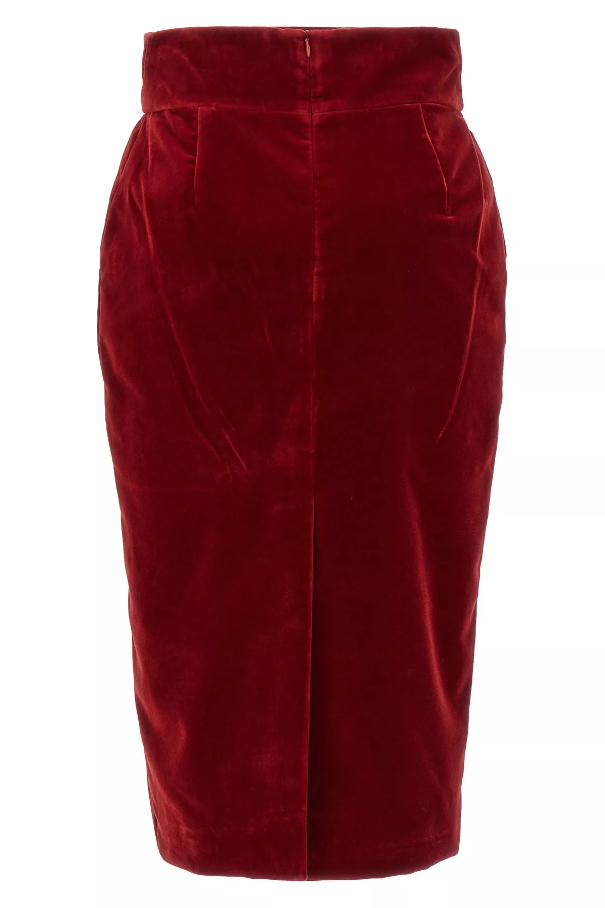 Velvet midi skirt - 3