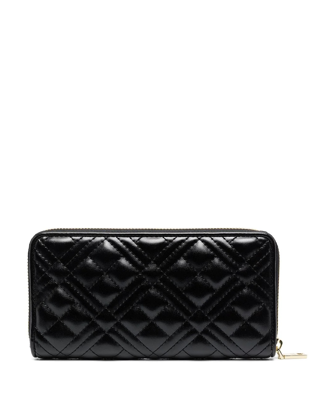 logo quilted wallet - 2