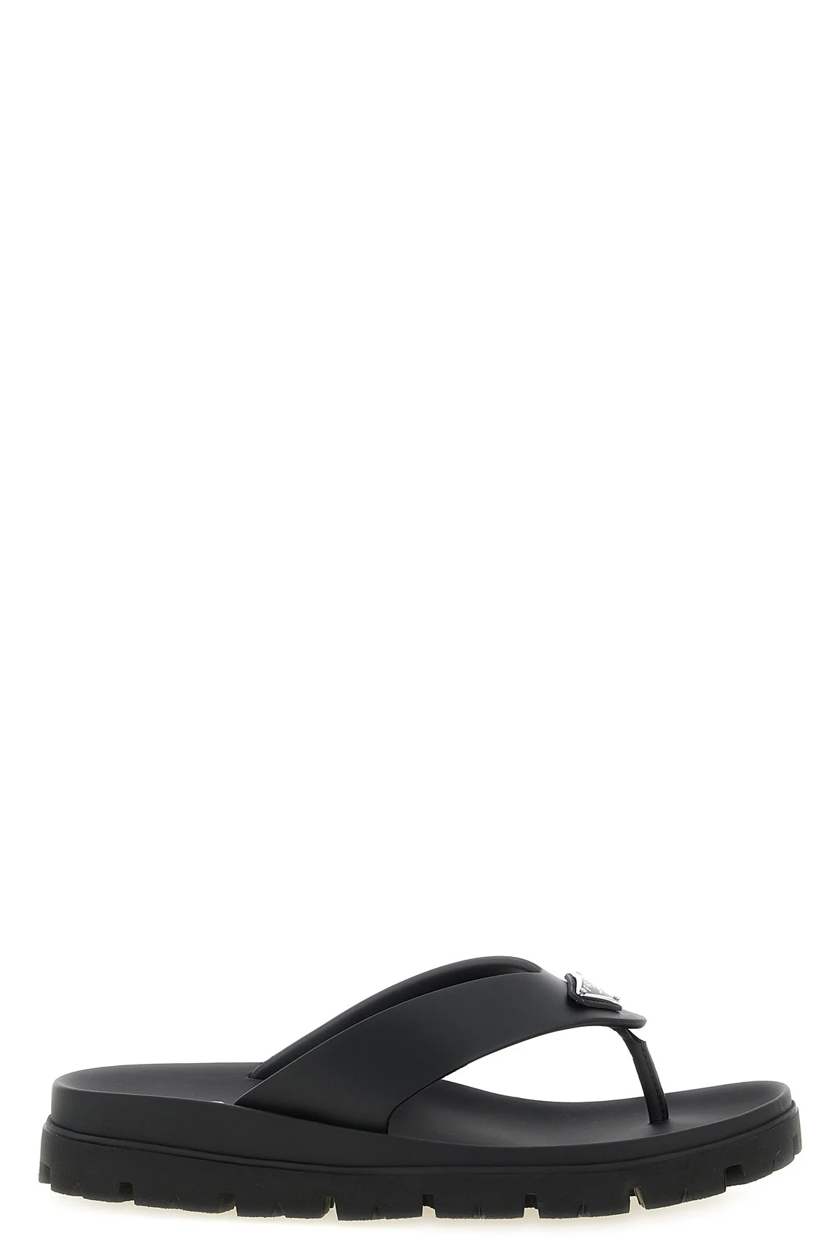 Triangle logo sandals - 1