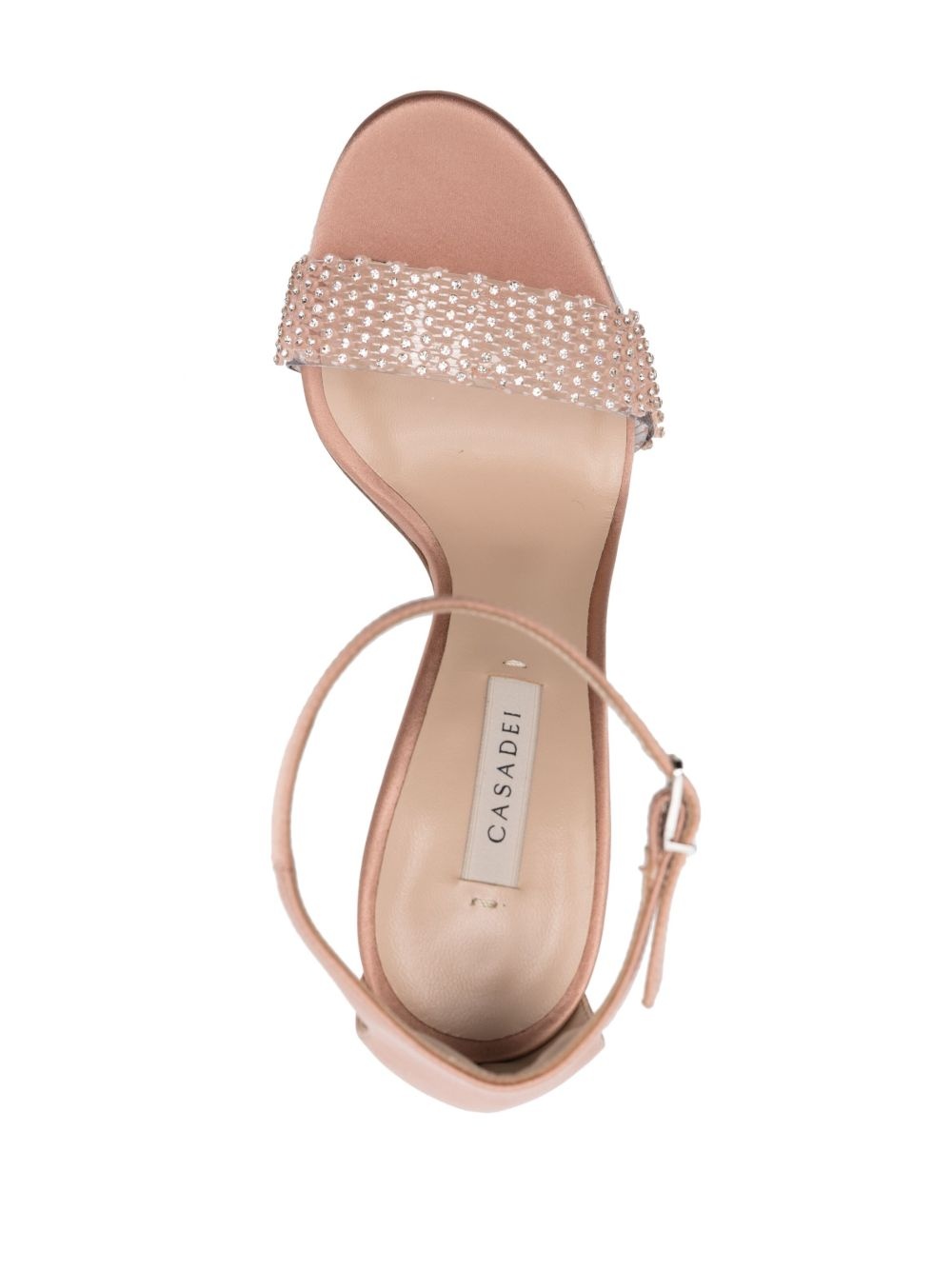 100mm Blade Twenties satin pumps - 4