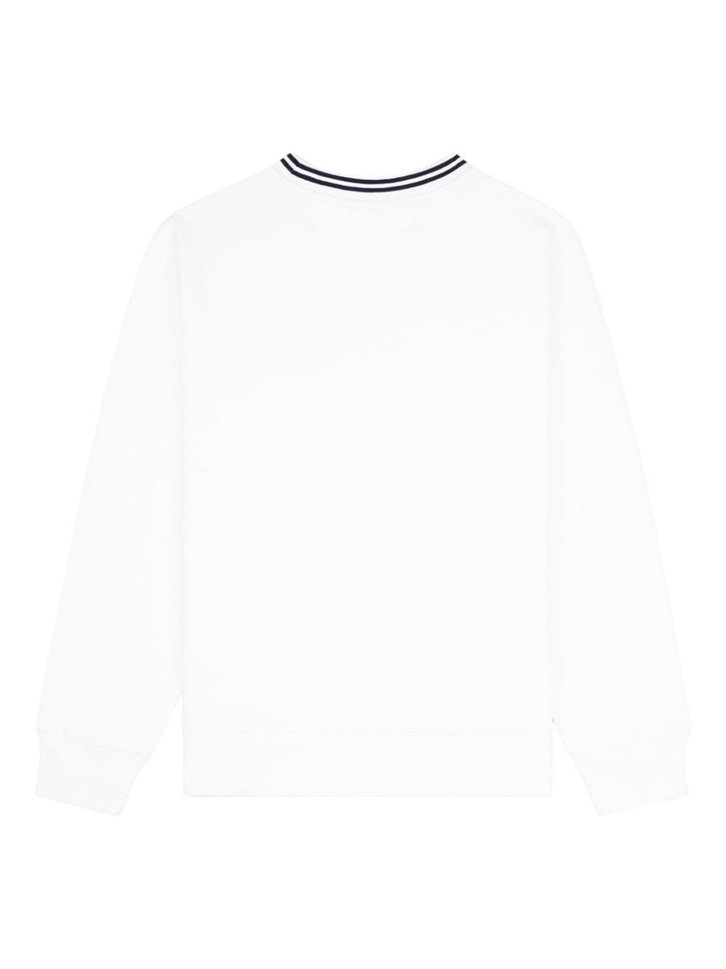 Sporty & Rich SR Sport logo-print cotton sweatshirt outlook