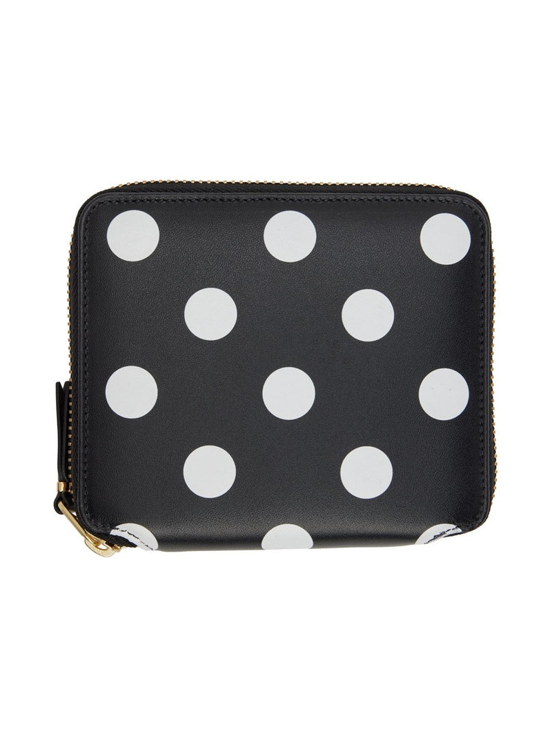 Black Dots Zip Wallet - 1