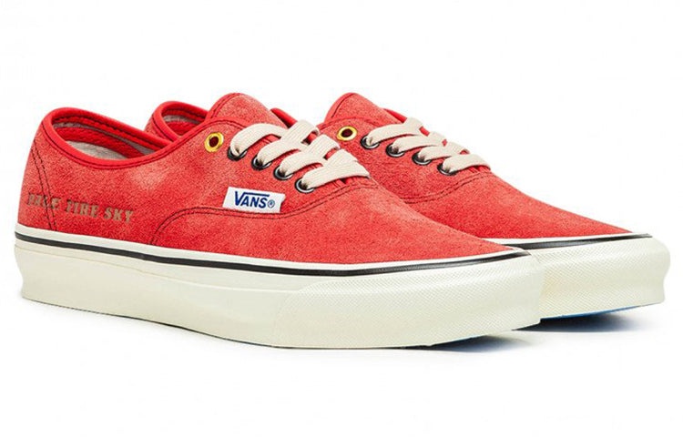 Julian Klincewicz x Vans Vault Authentic SP LX 'Red' VN0A5DYGAR4 - 3
