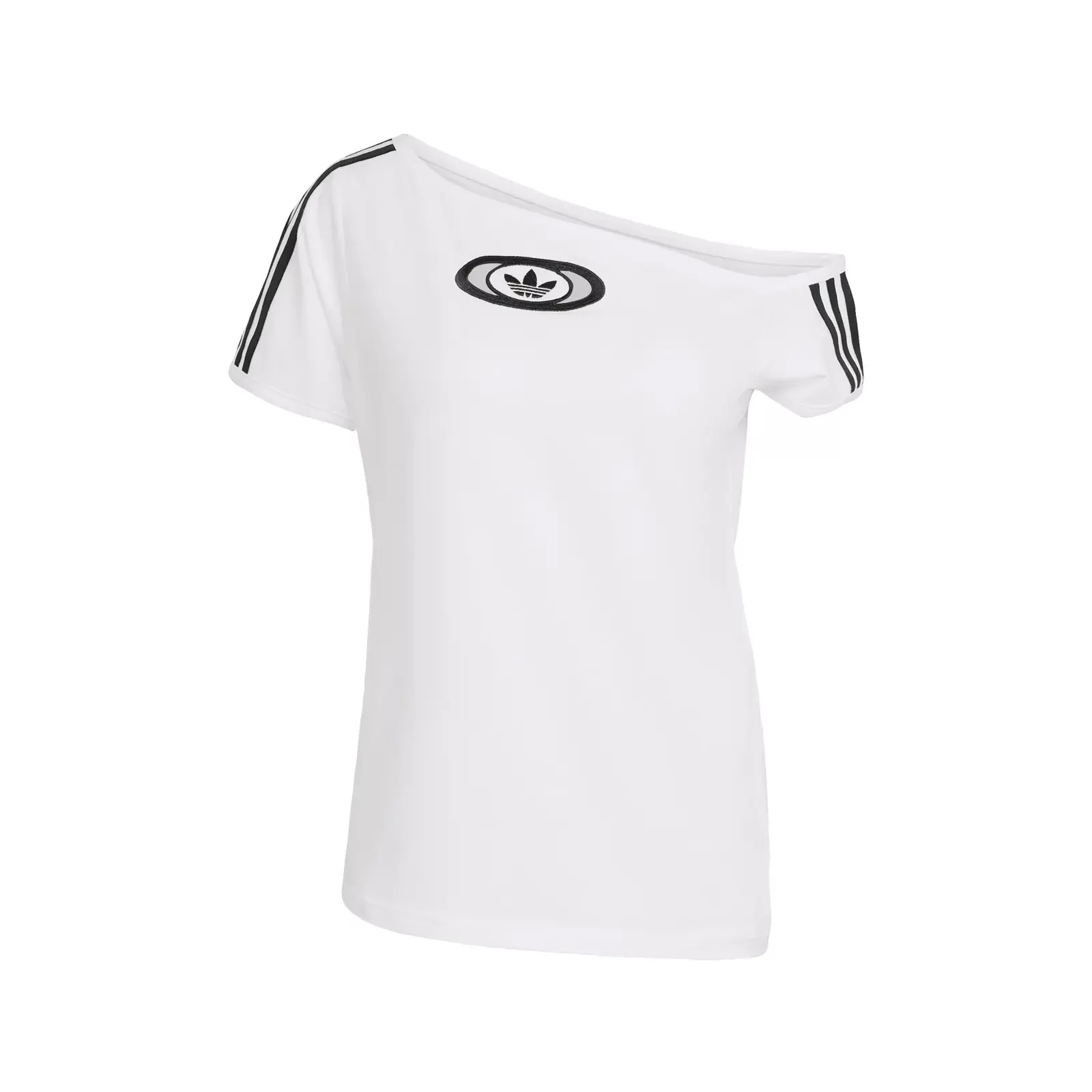 Off Shoulder Tee W "White" - 2