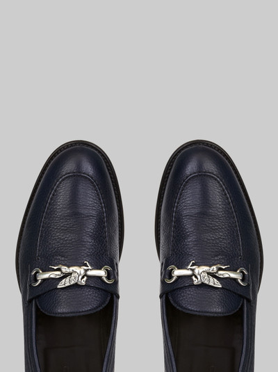 Etro LEATHER LOAFERS WITH PEGASO outlook