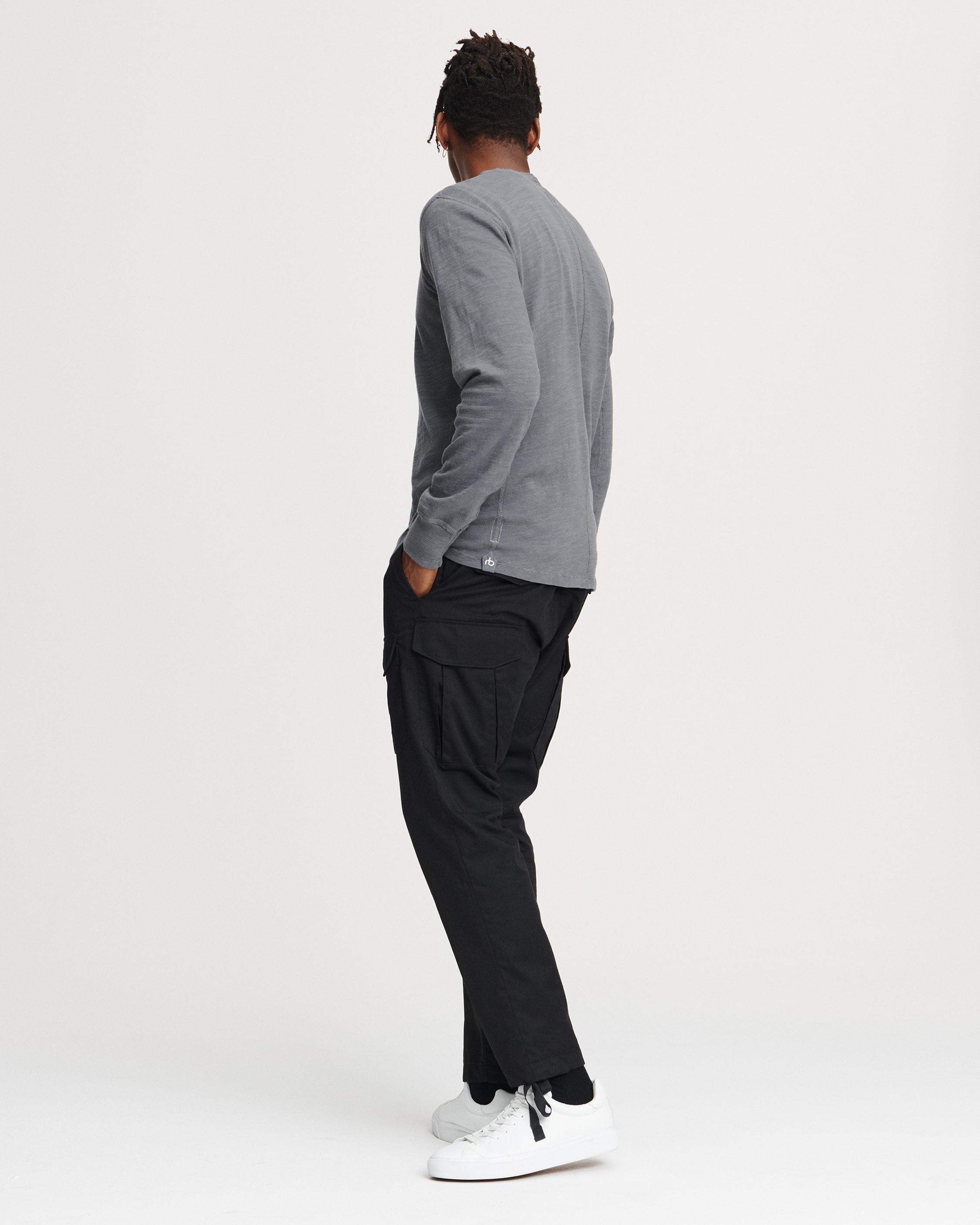Classic Flame Long Sleeve Henley
Cotton T-Shirt - 2