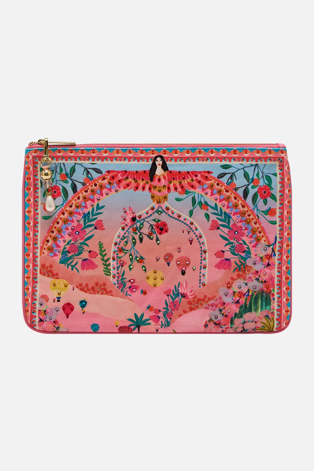 SMALL CANVAS CLUTCH - 1