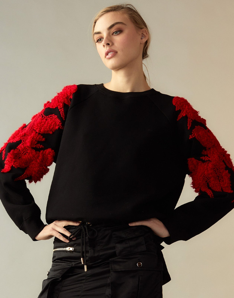 CYNTHIA ROWLEY Jasper Crewneck outlook