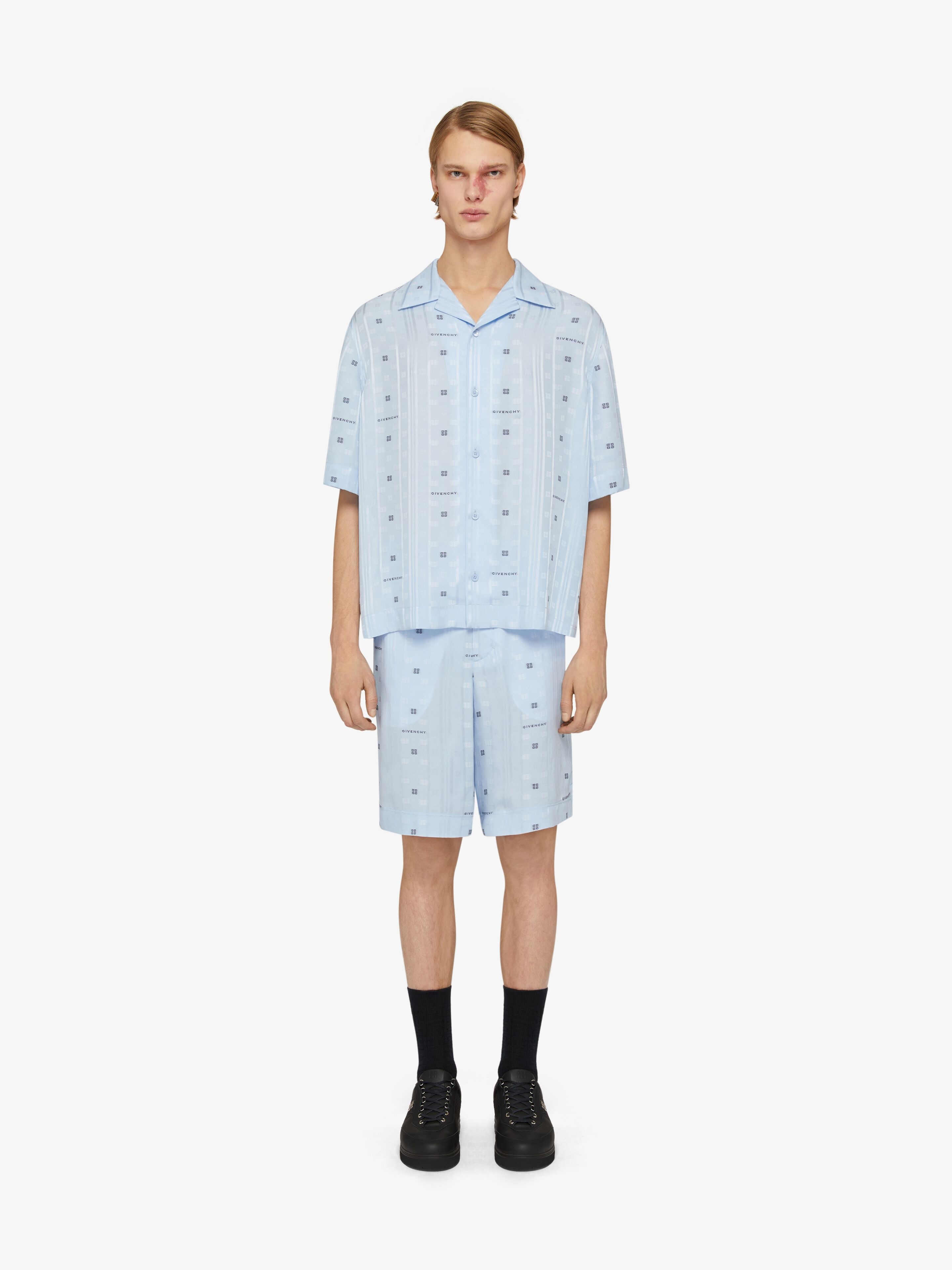 BERMUDA SHORTS IN GIVENCHY 4G JACQUARD - 2