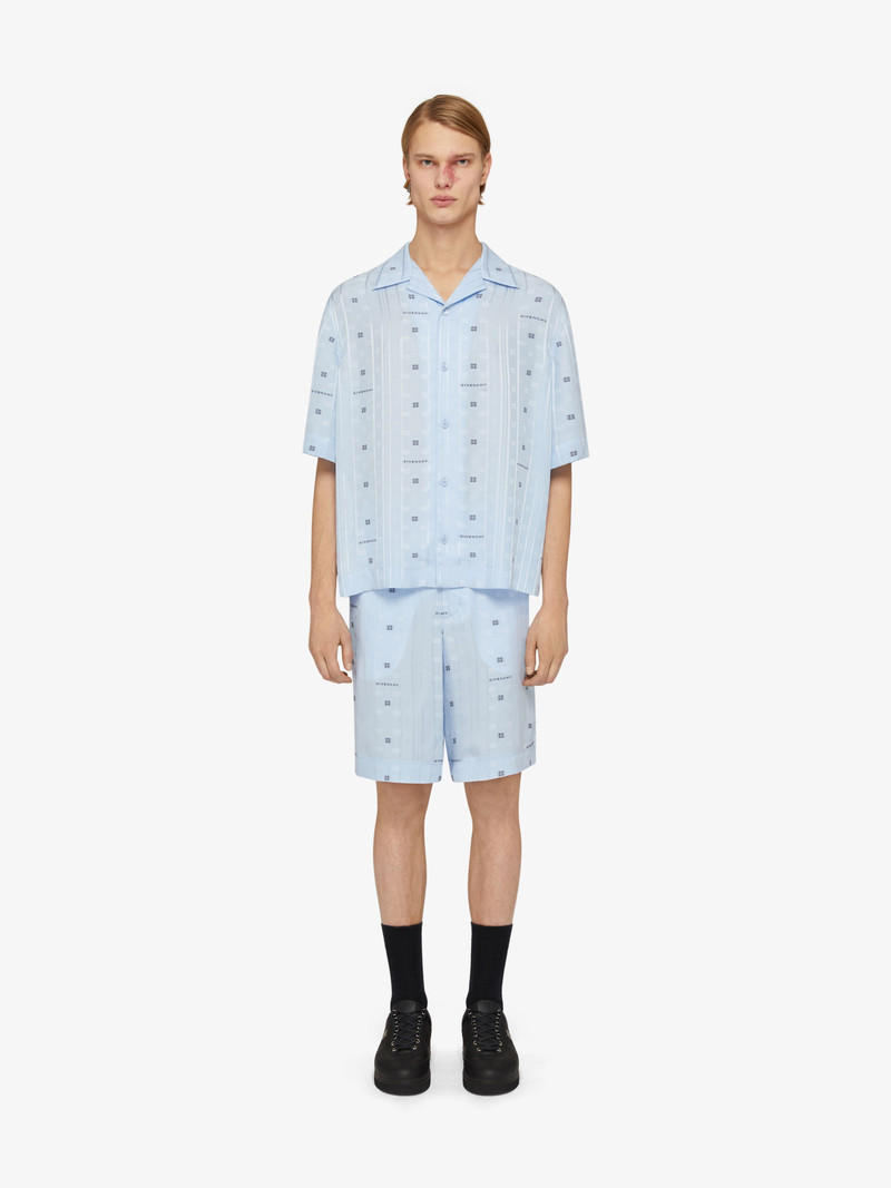 Givenchy BERMUDA SHORTS IN GIVENCHY 4G JACQUARD outlook
