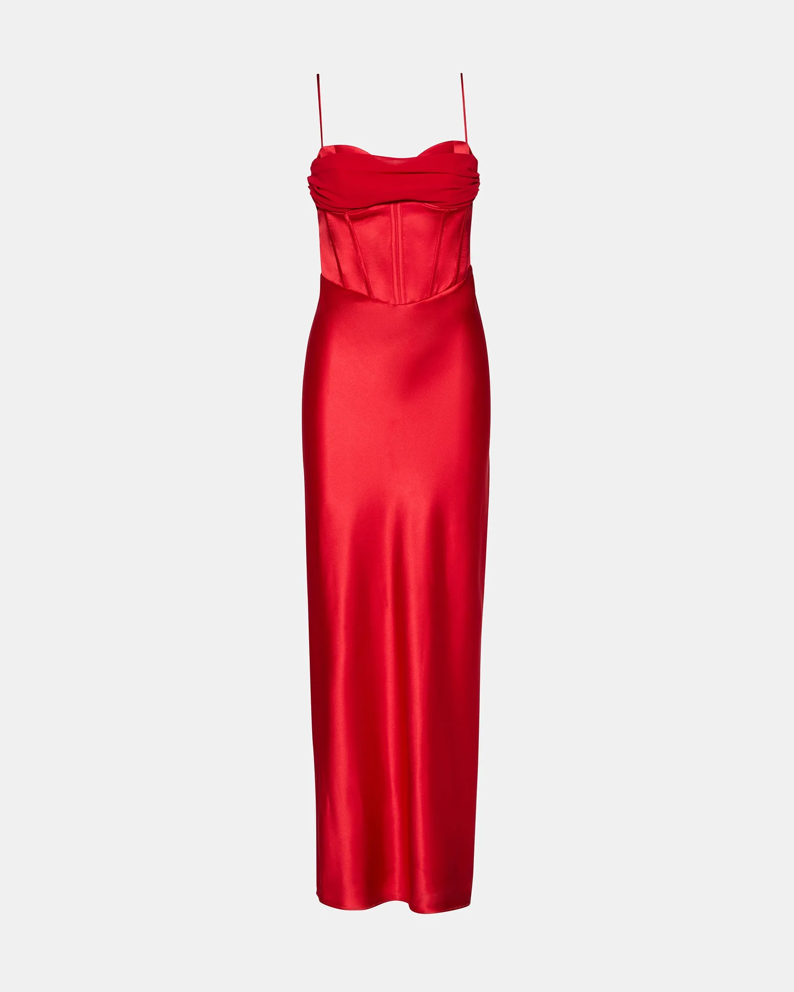 CARMELA DRESS RED - 1