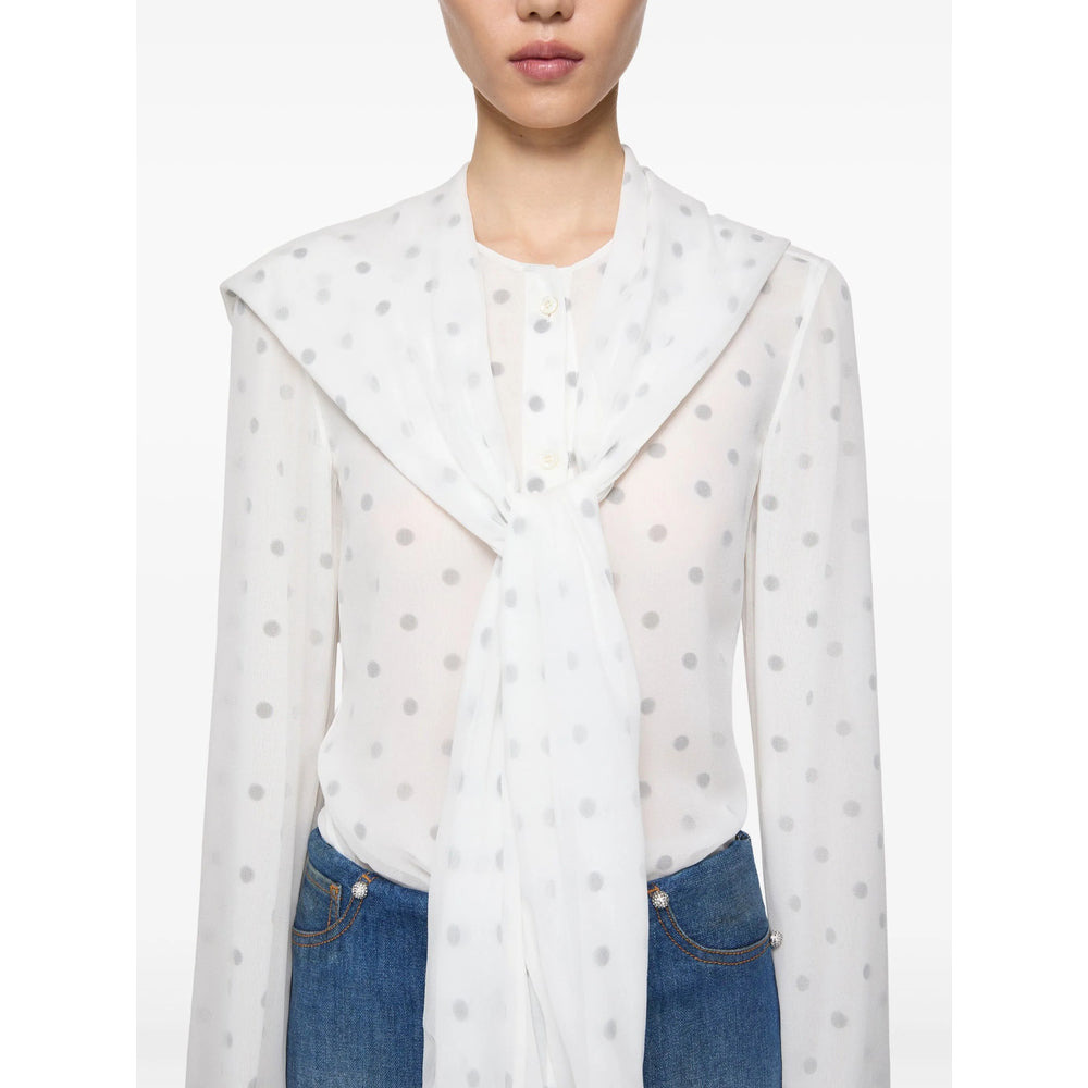 Acne Studios White Tops - Blouses Women - 6