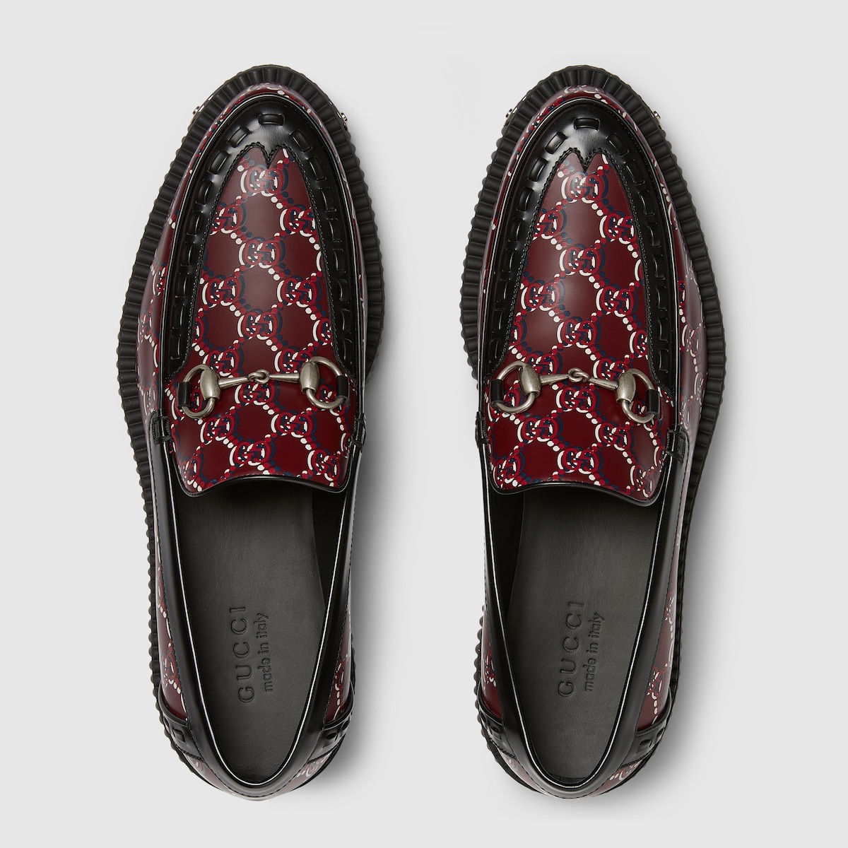 Men's Gucci Horsebit GG creeper loafer - 5
