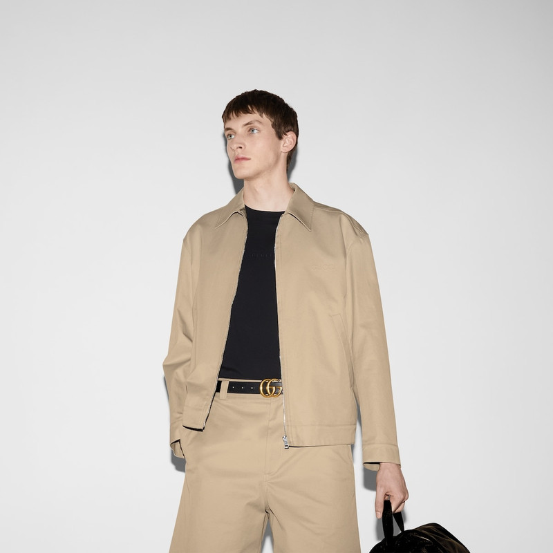 Cotton jersey T-shirt with embroidery 6