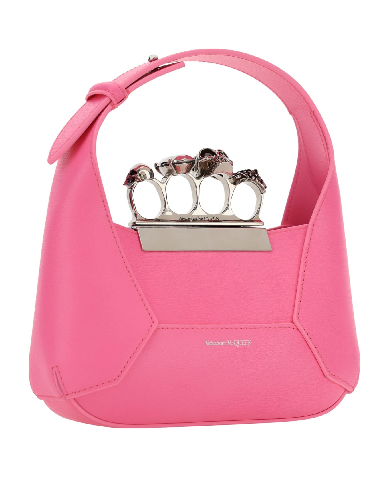 Alexander McQueen Jewelled Mini Hobo Bag | italist | REVERSIBLE