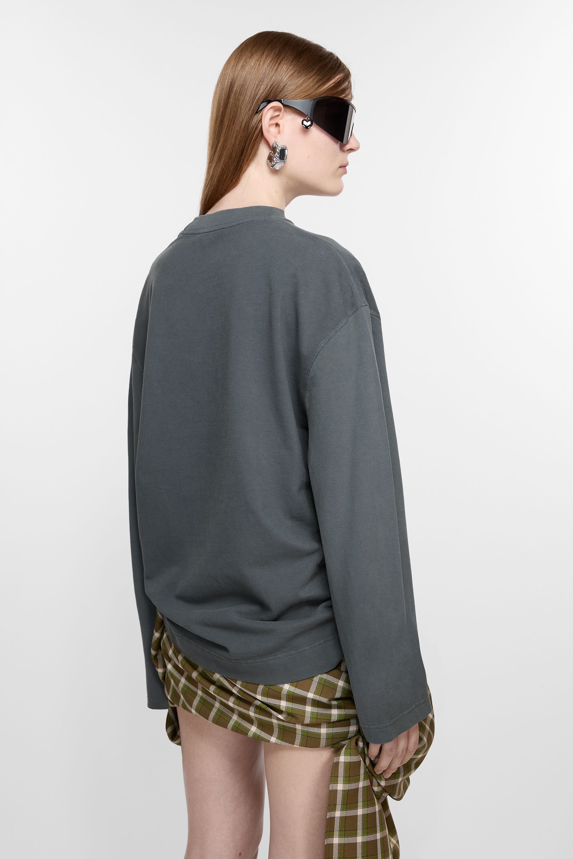 T-shirt logo - Relaxed fit - Faded Grey - 3