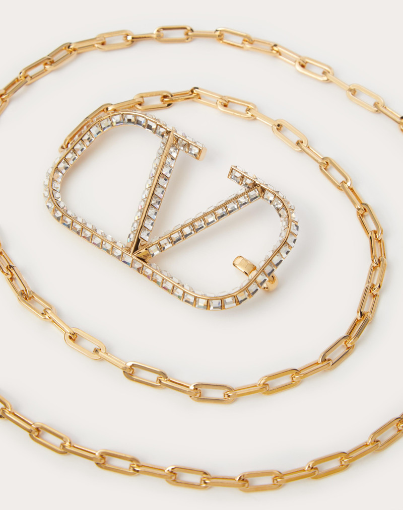 Valentino VLOGO SIGNATURE CHAIN BELT outlook