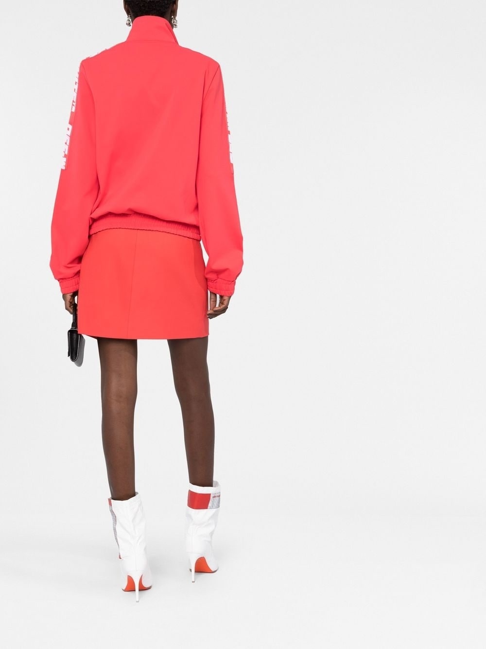 logo strap lightweight jacket - 4