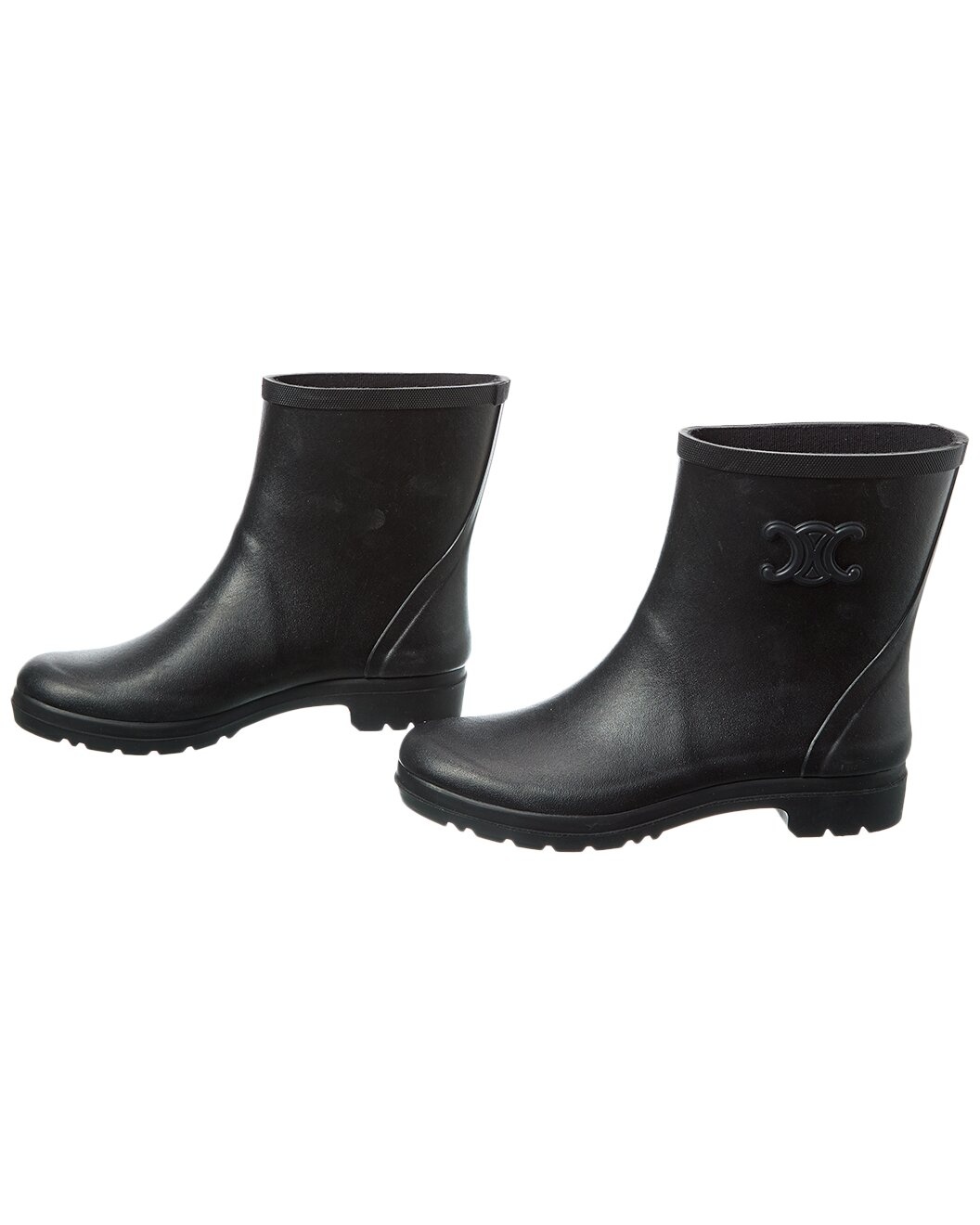 CELINE Mid Rubber Rain Boot (Authentic Pre-Loved) - 2