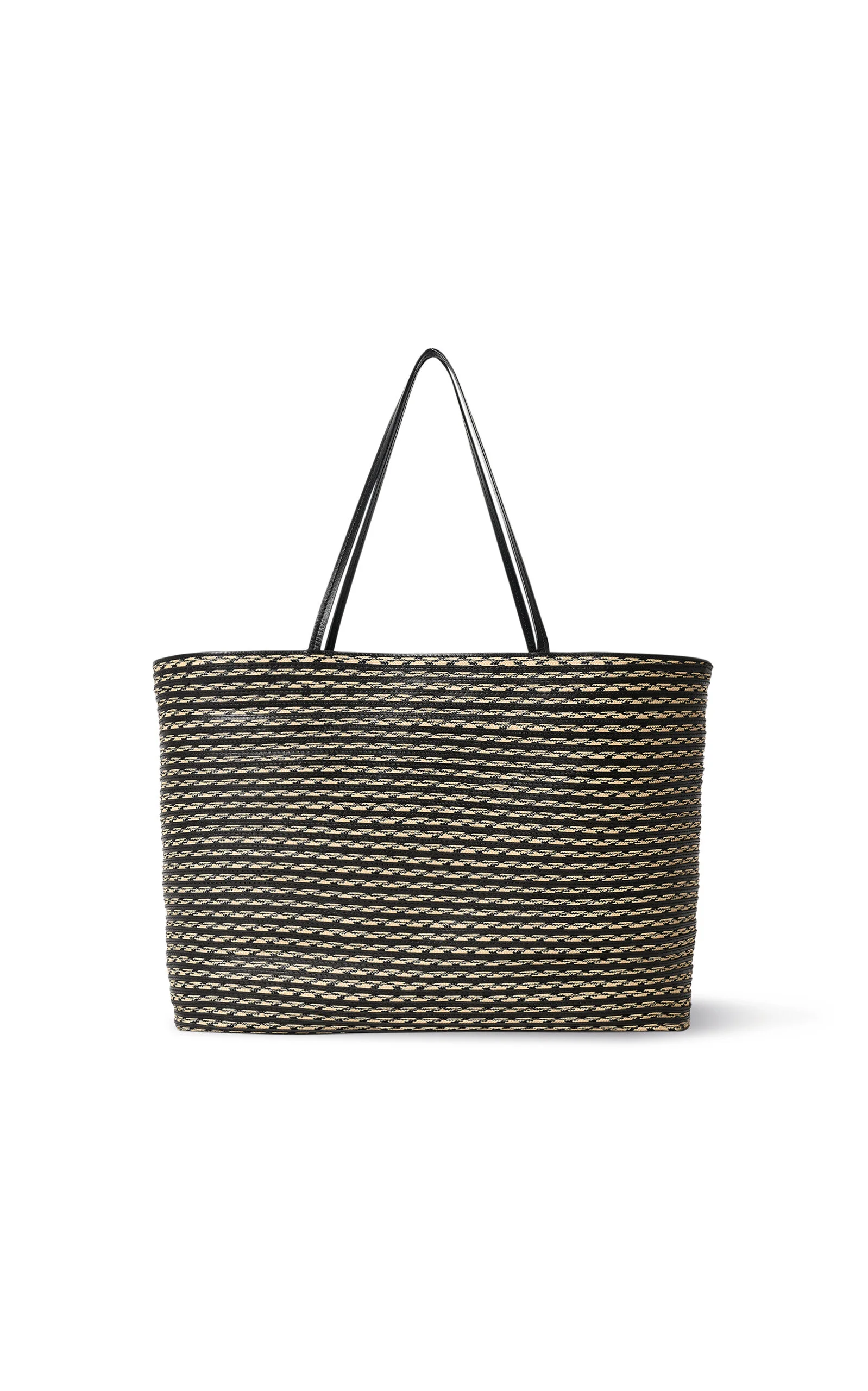 Large Beau Raffia Tote Bag multi - 1