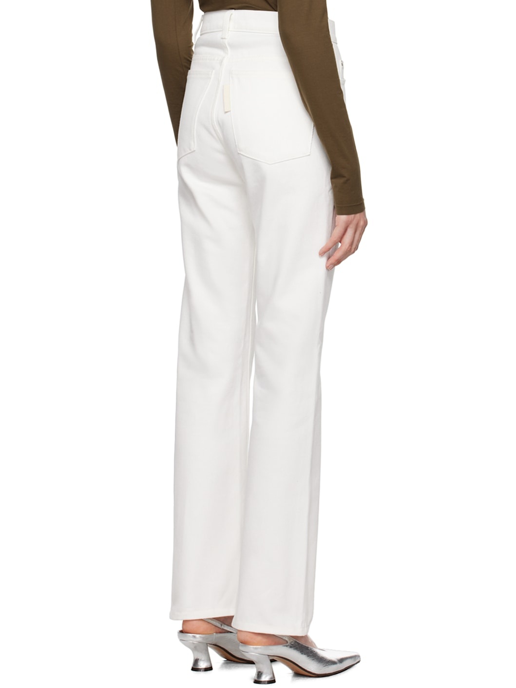 White Chad 5 Pocket Jeans - 3