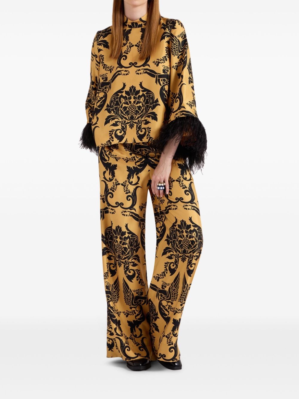 All-over-print palazzo - 2