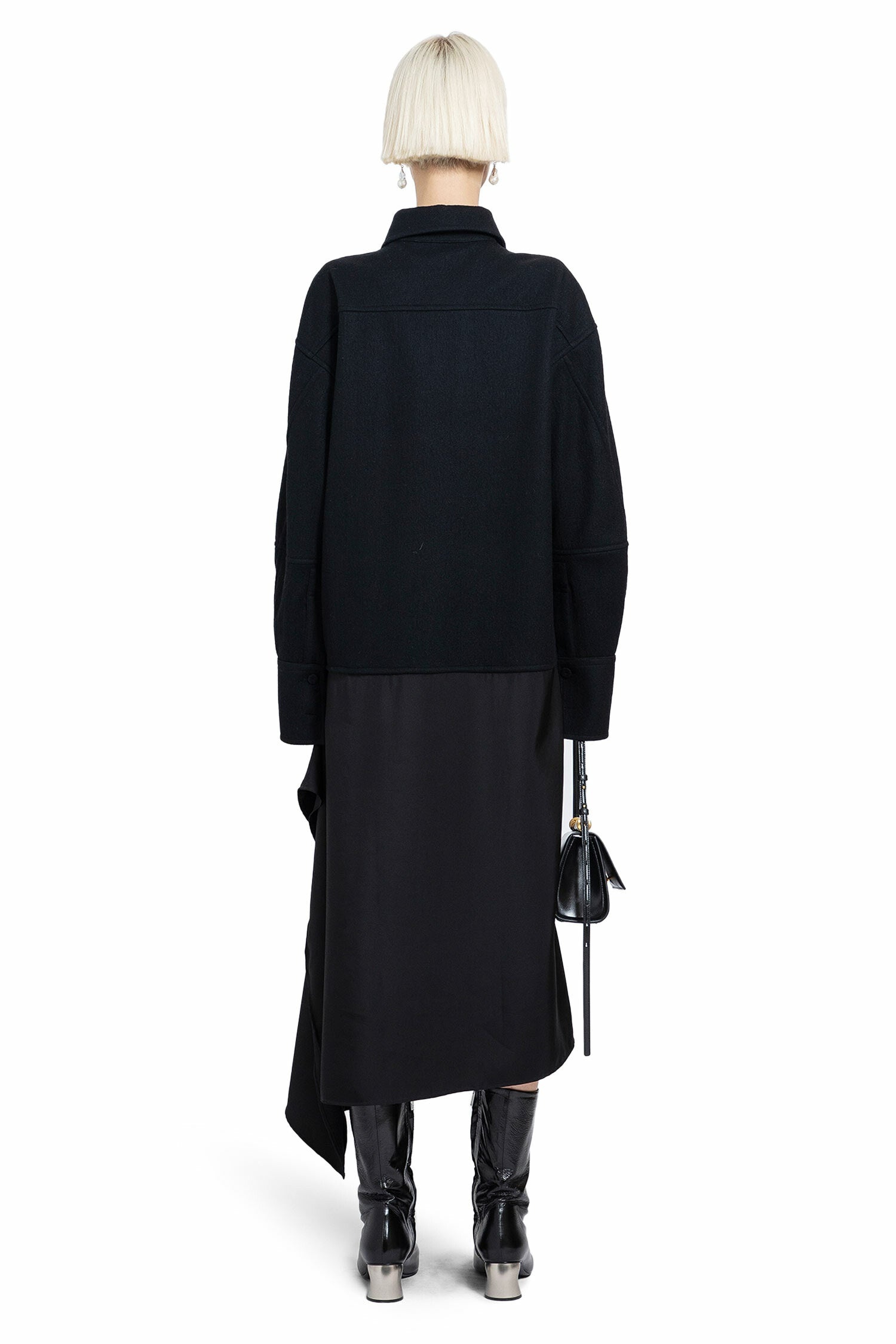 JIL SANDER WOMAN BLACK DRESSES - 3