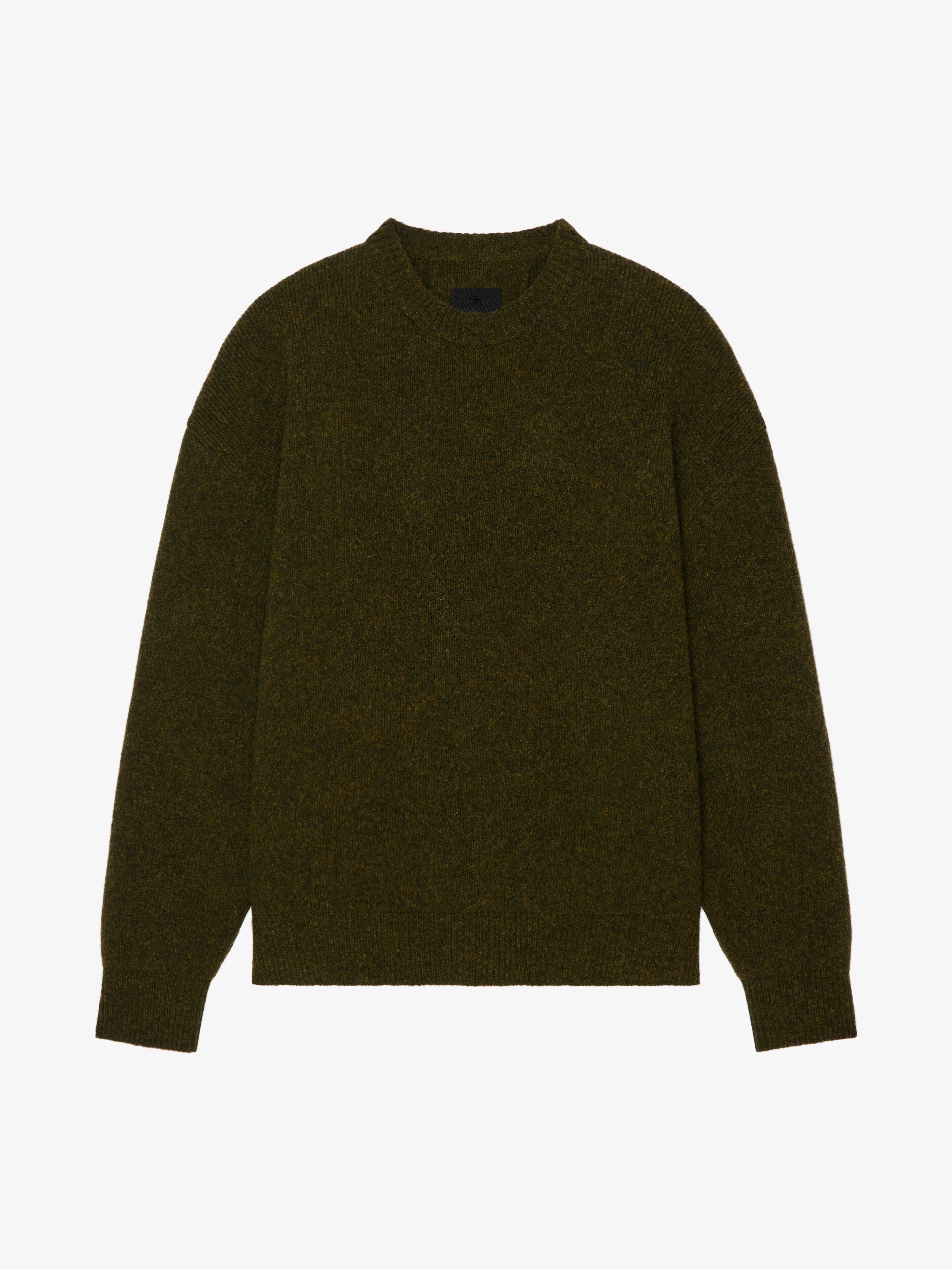 OVERSIZED SWEATER IN WOOL WITH 4G ZIP - 1